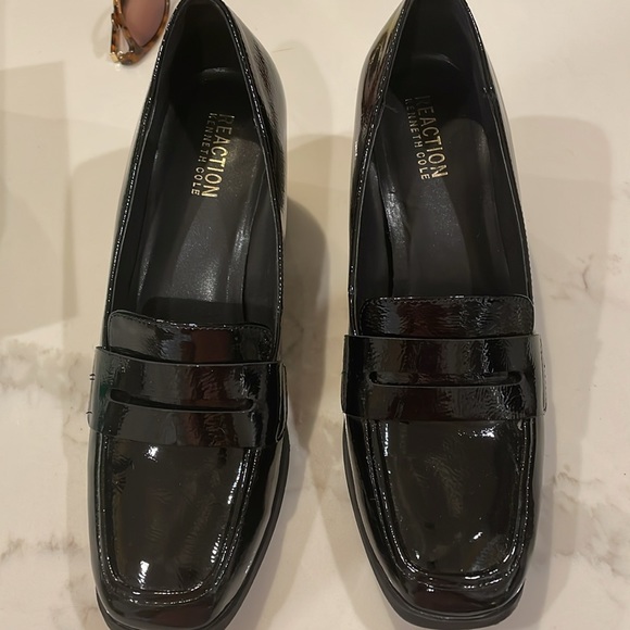 Kenneth Cole Reaction chunky heeled loafers - Picture 2 of 4